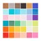 2 Inch 7200 Sheets Colored Tissue Paper Squares, 36 Assorted Colors, Bulk Set for DIY Crafts, Scrunch Art, Scrapbooking
